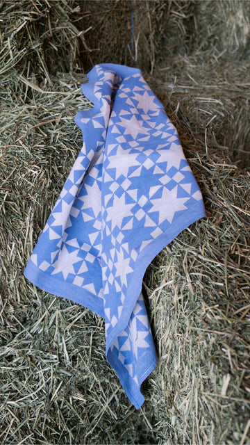 Lone Star Bandana in Sky Blue - PREORDER