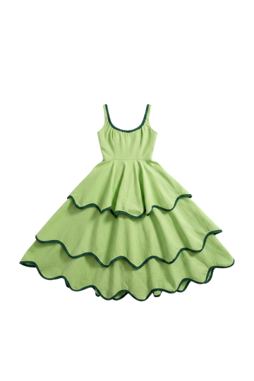 The Millie Dress in Matcha