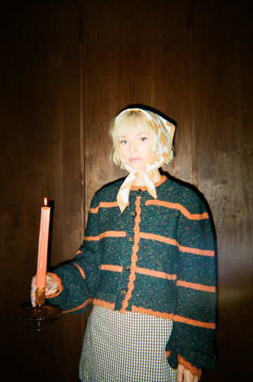 The Daphne Sweater in Green - PREORDER