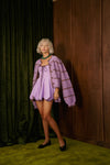 The Millie Mini Dress in Purple - PRESALE